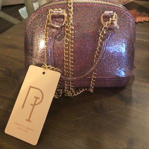 Small Glitter Jelly Purse! Never used w/ tag